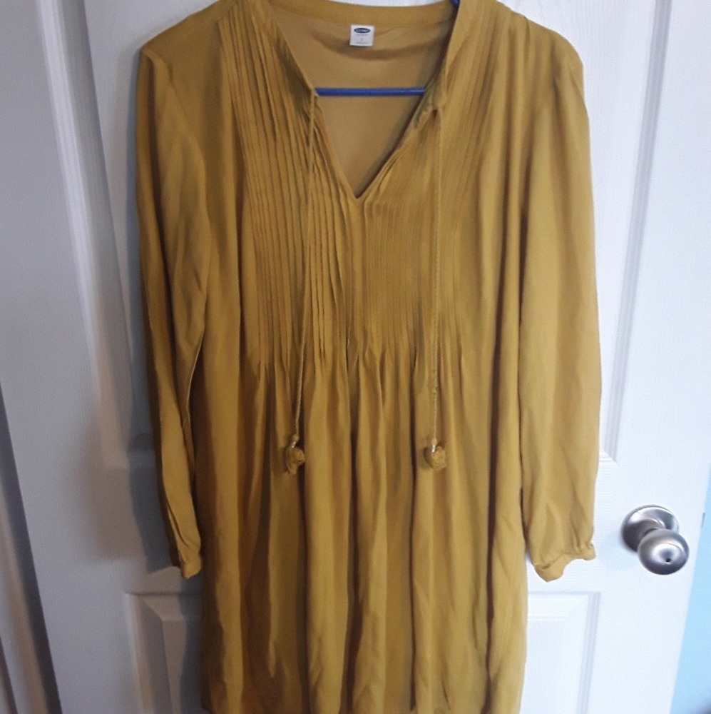 Mustard dress